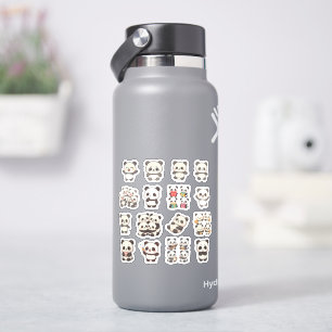 Adorable Panda Vinyl Sticker