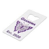 Adorable papillon grand-mère "Est 2020" (Dos Angle)