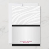 Adorable Pingouin Pingouin Invitations De Douche B (Dos)