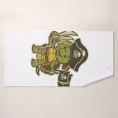 Adorable Pirate Turtle Classic T-Shirt (Serviette de bain)