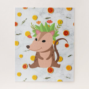 Adorable Possum Oppossum puzzle créature marsupéri