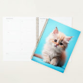 Adorable Potrait de chaton blanc-54971 (Devant avec enveloppe)