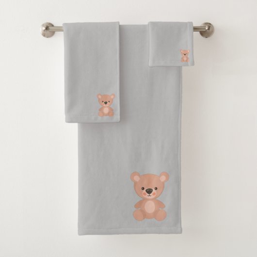 Adorable poupée rose enfants gris (En situation)