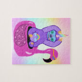 Adorable Puzzle de glace de fentes (Horizontal)