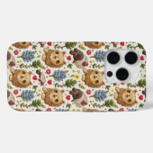 adorable raccoon iPhone 15 PRO coque (Verso (horizontal))