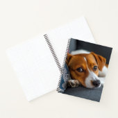 Adorable Resting Dog Notebook Notitieboek (Binnen)