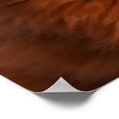 Adorable Ruby Cavalier Spaniel Poster (Hoek)