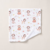 Adorable Safari Lion & Tiger Motif (Gant de toilette)