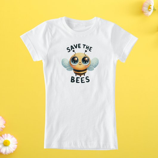 Adorable Save the Bees T-Shirt for Kids