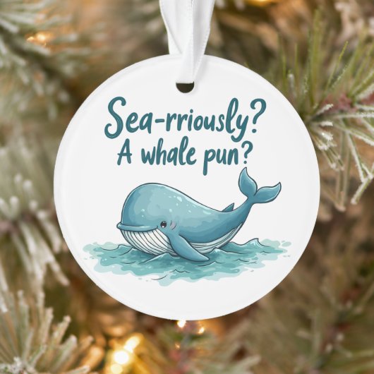 Adorable "Sea-Rriely ? Un jeu de baleines ?" Conce (Arbre)
