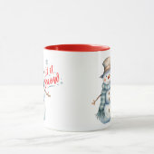 Adorable Snowman Christmas Mug (Centre)