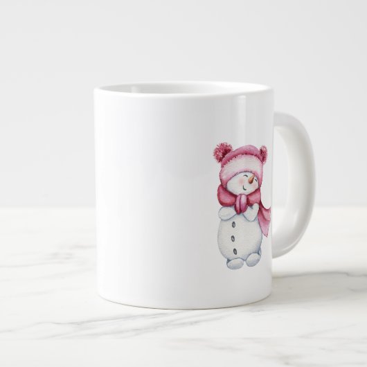 Adorable Snowman Mug (Devant droit)