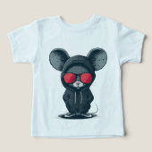 Adorable Souris Bébé Tee (Design Recto)