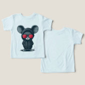 Adorable Souris Bébé Tee (Design Recto & Verso)
