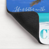 Adorable Strand,Palm,-Persoonlijk Muismat (Hoek)