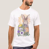 Adorable T-shirt Bunny de Pâques (Devant)