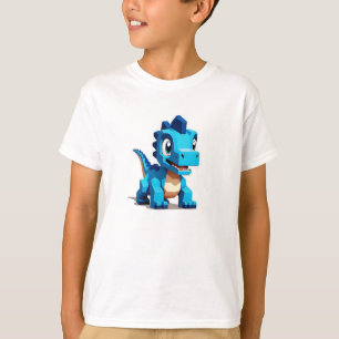 Adorable T-shirt Chubby Dinosaur