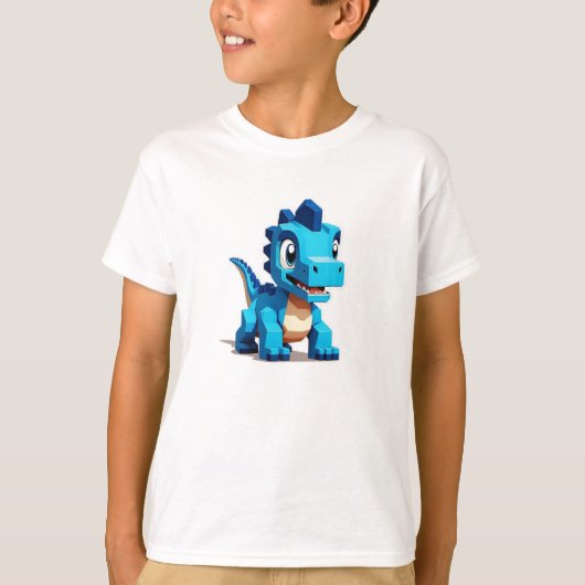 Adorable T-shirt Chubby Dinosaur (Devant)