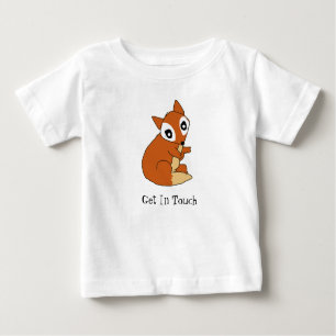 Adorable T-shirt Fox imprimé pour enfants