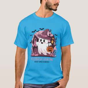 Adorable T-Shirt Halloween Soutenant Cance du sein