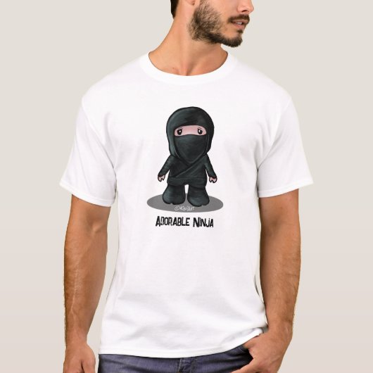Adorable T-shirt Ninja KiniArt (Devant)