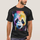"Adorable T-shirt Panda Graphic" (Devant)