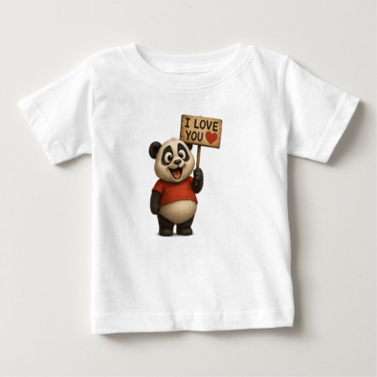 Adorable T-Shirt Pour Enfants Trio Ours - Panda, B (Devant)