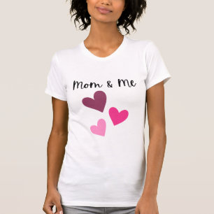 Adorable T-shirts 'Maman & Me' pour femmes / Fille