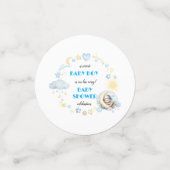 Adorable table bleue Confetti (Petit recto)
