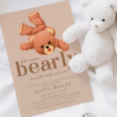 Adorable Teddy Bear Baby shower Invitation