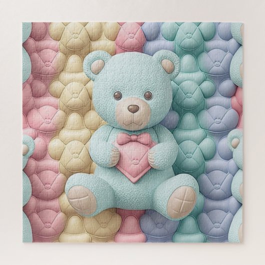 Adorable Teddy Bear Puzzle pour enfants (Vertical)