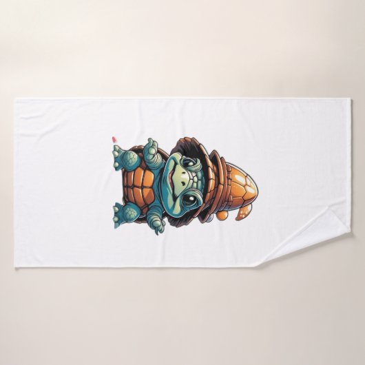 Adorable Turtle in Halloween Mood Essential T-Shir (Serviette de bain)