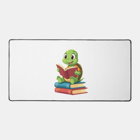 Adorable Turtle Reading Books (2) (Recto)