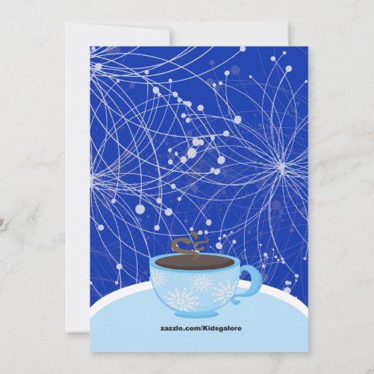 Adorable Twins Ice Skating Invitation d'anniversai (Dos)