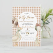Adorable Une Nouvelle Invitation De Baby shower D' (Debout devant)