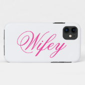 Adorable Wifey iPhone 5 Coque (Dos (Horizontal))