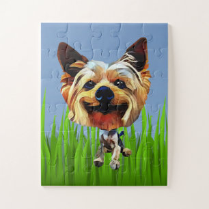 Adorable Yorkshire Terrier 30 Piece Puzzle Legpuzzel