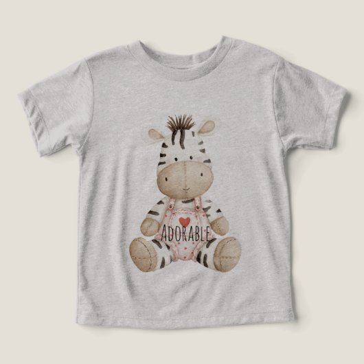 Adorable Zebra Animal (Design Recto)