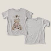 Adorable Zebra Animal (Design Recto & Verso)