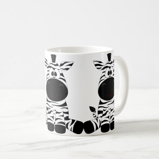 Adorable Zebra Mug (Devant droit)