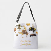 Adorables [3D] Sparen de bijen Douane Canvas tas (Achterkant)