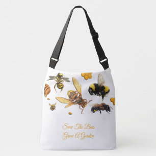 Adorables [3D] Sparen de bijen Douane Canvas tas