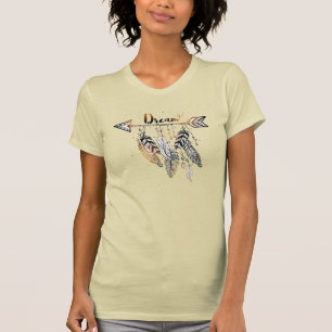 Adorables Bohemian Arrow & Feathers T-Shirt