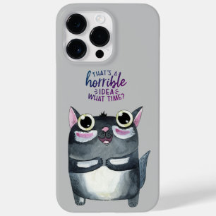 Adorables Cartoon Raccoon Case-Mate iPhone 14 Pro Max Hoesje