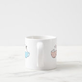 Adorables chatons dans des tasses à thé (Dos)