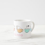 Adorables chatons dans des tasses à thé (Devant droit)