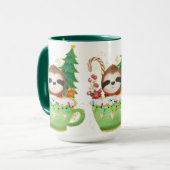 Adorables Christmas Darling Sloth Mug (Devant gauche)