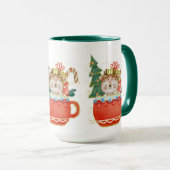 Adorables Christmas Sweet Reindeer Mug (Devant droit)