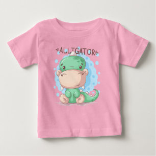 Adorables Cute Alligator voor kinderen T-shirt
