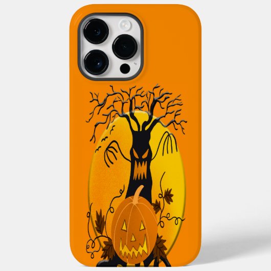 Adorables Halloween Scary Tree and Pumpkin Case-Mate iPhone Case (Achterkant)